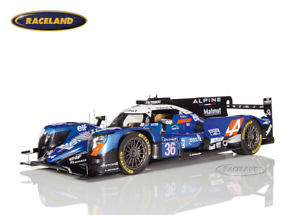 【送料無料】模型車　スポーツカー　アルパインギブソンルマンデュマラオスパークalpine a470 gibson lmp2 signatech 10 le mans 2017 dumasmenezesrao, spark 118