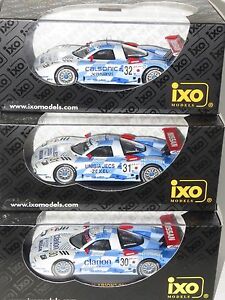【送料無料】模型車　スポーツカー　グアテマラモータースポーツタワーカーチームルマンx3 143 nissan r390 gt1 nissan motorsports twr 3 car team le mans 24 hrs 1998
