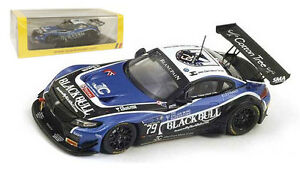 【送料無料】模型車　スポーツカー　スパーク＃リアスパスケールspark sb102 bmw z4 79 2nd pam ecurie ecosse 24h spa 2014 143 scale