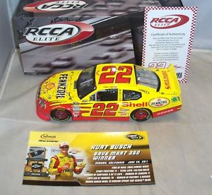 【送料無料】模型車　スポーツカー　1242011action rcca elite22 shell infineon sonoma racedwin kurt busch 190124 2011 action rcca elite 22 shell infineon sonom｜hokushin