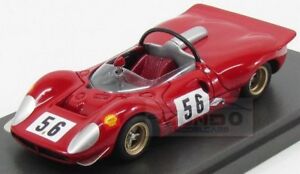 【送料無料】模型車　スポーツカー　フェラーリクモ＃レースモデルferrari 412p spider 56 wursturf race 1969 piper hermann mg model 143 mg43076b