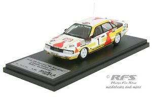 【送料無料】模型車　スポーツカー　アウディクアトロスカラaudi 200 quattro 3citiesrally 1987walter rhrl 143 scala 43