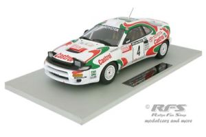 【送料無料】模型車　スポーツカー　トヨタcelica turbo 4wdラリーフィンランド1993kankkunen 118トップ034dtoyota celica turbo 4wd rally finland 1993 kankkunen 118 top marques