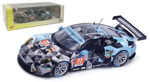 【送料無料】模型車　スポーツカー　スパークポルシェプロトンレーシング＃ルマンスケールspark s4672 porsche 911 rsr dempseyproton racing 77 le mans 2015 143 scale