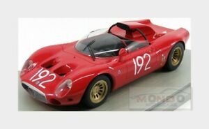 【送料無料】模型車　スポーツカー　アルファロメオタルガフローリオalfa romeo 332 fleron periscopio targa florio 1967 tecnomodel 118 tm1849d mod