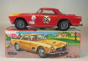 【送料無料】模型車　スポーツカー　14324マセラッティ3500 gtラリースタート66ovp062mercury 143 no 24 maserati 3500 gt rallye red start number 66 ovp 062