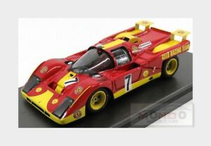 【送料無料】模型車　スポーツカー　フェラーリチームレーシング＃キロパリロースｍferrari 512m team gelo racing 7 1000km paris 1971 loos pesch mg 143 512m21 mo