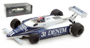 【送料無料】模型車　スポーツカー　スパーク＃フランスグランプリエディーチーバースケールspark s4851 osella fa1 31 french gp 1980 eddie cheever 143 scale
