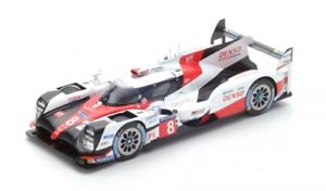 【送料無料】模型車　スポーツカー　トヨタハイブリッドルマンデビッドソンtoyota ts050 hybrid no 8 lemans 2017 s buemi a davidson k nakajima