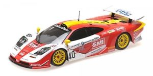 【送料無料】模型車　スポーツカー　マクラーレンルマンmclaren f1 gtr 40 24h lemans 1998 o rourkesugdenauberlen｜hokushin
