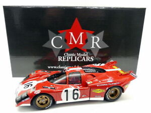 【送料無料】模型車　スポーツカー　スケールフェラーリロングテール＃ルマンcmr 118 scale resin 021 ferrari 512s long tail 16 24h le mans 1970｜hokushin