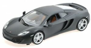 【送料無料】模型車 スポーツカー マクラーレンマットグレーmclaren mp412c matt grey 2011 118