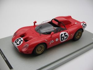 【送料無料】模型車　スポーツカー　スケールアルファロメオセブリング118 scale tecnomodel alfa romeo 332 periscope sebring 12h 1967 tm1849b