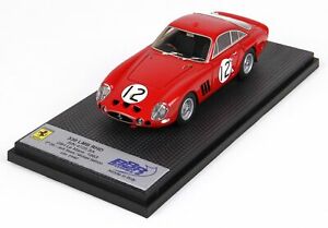 【送料無料】模型車　スポーツカー　フェラーリ330 lmb rhdクーペ12ルマン1963サケbbr 143 car57gモデルferrari 330 lmb rhd coupe 12 le mans 1963 sears salmon bbr 143 car57g model
