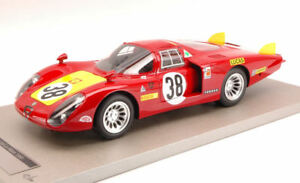 【送料無料】模型車　スポーツカー　アルファロメオ33238 5th 24hルマン1968tecnomodel 118 tmd1808bモードalfa romeo 332 long tail 38 5th 24h le mans 1968 tecnomodel 118 tmd18