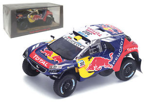 【送料無料】模型車　スポーツカー　スパークs4876プジョー2008dkr16ダカールラリー2016 s peterhansel 143spark s4876 peugeot 2008 dkr16 winner dakar rally 2016 s peterhansel｜hokushin