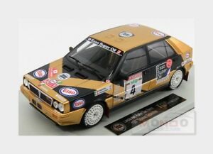 【送料無料】模型車　スポーツカー　ランチアデルタエッソ＃ラリーサンレモトップlancia delta hf 4wd esso 4 rally sanremo 1987 tabaton topmarques 118 top024f m｜hokushin