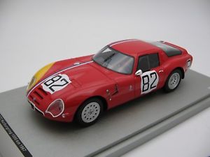 【送料無料】模型車　スポーツカー　1000km 1967カー82nurburgring118tecnomodelアルファロメオtz2 tm1865d118 scale tecnomodel alfa romeo tz2 nurburgring 1000 km 1967 car