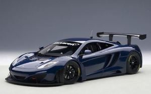 【送料無料】模型車　スポーツカー　マクラーレングアテマラautoart 81344 mclaren mp412c gt3 azure blue