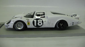 【送料無料】模型車 スポーツカー フェラーリ365p218 24hル1966tecnomodel 118 tmd1817bモードferrari 365 p2 white elephant 18 24h le mans 1966 tecnomodel 118 tmd1817b m