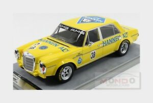 【送料無料】模型車　スポーツカー　メルセデスsクラス300 sel 68 hannen38ホッケンハイム1971tecnomodel 118 tm1870d