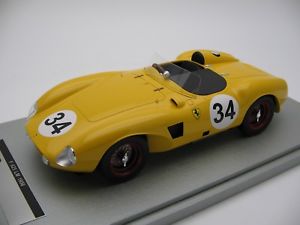 【送料無料】模型車　スポーツカー　スケールフェラーリナッソー118 scale tecnomodel ferrari 625lm nassau 1956 tm1854c