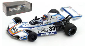 【送料無料】模型車　スポーツカー　スパークs7102ブラバムbt44bスペインgp 1976 villota 143emilo de spark s7102 brabham bt44b practice spanish gp 1976 emilo de villota 143