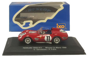 【送料無料】模型車　スポーツカー　ネットワークフェラーリ＃ルマンフリアスケールixo lm1960 ferrari tr60 11 winner le mans 1960 gendebienfrere 143 scale｜hokushin