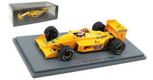 【送料無料】模型車　スポーツカー　スパークロータス＃グランプリネルソンピケスケールspark s4836 lotus 100t 1 3rd brazliian gp 1988 nelson piquet 143 scale｜hokushin