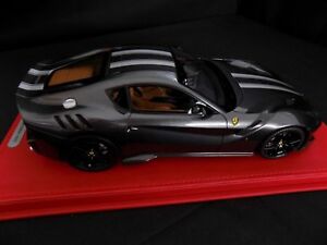 【送料無料】模型車　スポーツカー　118 bbrフェラーリf12 tdfシルバーストーングレーp18121e1220ノナdamp;g rare118 bbr ferrari f12 tdf silverstone grey p18121e 1220 non mr damp;g｜hokushin