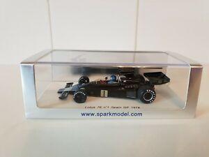 【送料無料】模型車　スポーツカー　ロニーピーターソンスケールモデル listingspark f1 1974 lotus 76 ronnie peterson 143 scale model s1769 17,486円