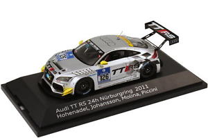 【送料無料】模型車　スポーツカー　アウディタイヤ143 audi tt rs 24 h nrnburgring 2011 tires nr126 hohenadel molina dealer