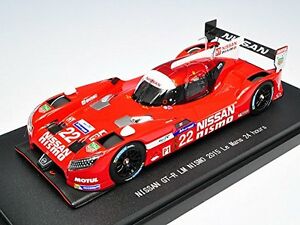 【送料無料】模型車　スポーツカー　ニスモルマンレッドスケールebbro 45255 nissan gtr lm nismo 2015 le mans 24 hours 22 red 143 scale