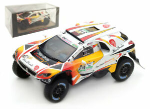 【送料無料】模型車　スポーツカー　s5618プジョー2008dkrダカール2017 ハーリドアルqassimi 143spark s5618 peugeot 2008 dkr dakar 2017 khalid al qassimi 143 scale