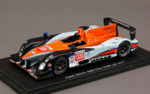 【送料無料】模型車　スポーツカー　aston martin amrオンgulf009 le mans 2011143スパークs2537モデルaston martin amrone gulf 009 le mans 2011 143 spark s2537 model｜hokushin