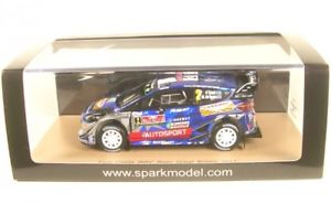 【送料無料】模型車　スポーツカー　フォードフィエスタwrc 2ラリーイタリア2017otanak mjaerveojaford fiesta wrc 2 winner rally italy 2017 o tnak mjaerveoja