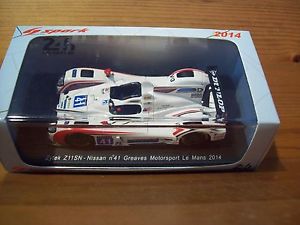 【送料無料】模型車　スポーツカー　143spark s4420 zytek z11snnissan le mans 201341 munemannlatifwinslow143 spark s4420 zytek z11snnissan le mans 2013 41 mune