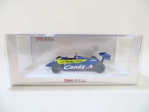 【送料無料】模型車　スポーツカー　ティレルモナコブライアン＃tsm tyrrell 011 f1 car monaco gp 1982, brian henton 4 143 mibboxed