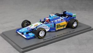 【送料無料】模型車　スポーツカー　スパークベネトンルノーグランプリジョニーハーバートspark benetton renault b195 british grand prix win 1995 johnny herbert s4776｜hokushin