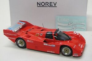 【送料無料】模型車　スポーツカー　ポルシェセブリングporsche 962 imsa winner sebring 1986 5 norev 118