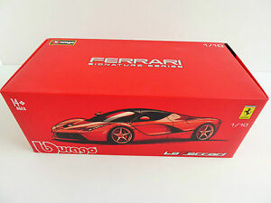 【送料無料】模型車 スポーツカー bburago 1819601 フェラーリlaferrariシリーズ118 ブラック