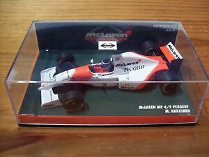 【送料無料】模型車　スポーツカー　143mclaren peugeot mp49 mika hakkinen1994143 mclaren peugeot mp49 mika hakkinen 1994