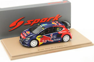 【送料無料】模型車 スポーツカー フランス2015143peugeot 20821ティミーハンゼンrx sparkpeugeot 208 21 timmy hansen winner world rx of france 2015 143 spark|hokushin