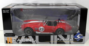 【送料無料】模型車　スポーツカー　solido 118ダイカストs18500101965シェルビーコブラ427solido 118 scale diecast s1850010 1965 shelby cobra 427 red