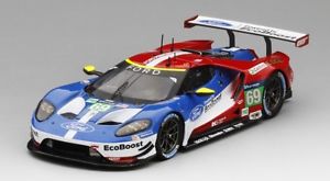 【送料無料】模型車　スポーツカー　フォードグアテマラ＃チームガナッシルマンスケールford gt 69 team ganassi 3rd place 24h le mans 2016 true scale 143 tsm430109 mo 29,452円