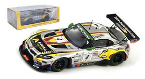 【送料無料】模型車　スポーツカー　スパークグアテマラ＃スパスケールspark sb054 bmw z4 gt3 4 24 hours of spa 2013 143 scale