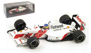 【送料無料】模型車　スポーツカー　スパークフットワーク＃モナコグランプリミケーレアルボレートスケールspark s3980 footwork fa12 9 monaco gp 1991 michele alboreto 143 scale｜hokushin