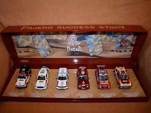【送料無料】模型車　スポーツカー　パジェロダカールラリーエディションcret 6x mitsubishi pajero dakar winners 143 limitid edition 227350｜hokushin