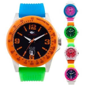 【送料無料】腕時計　ダマルチカラーシリコーンno limits orologio da polso uomo donna multicolor colorato estivo silicone dd 21,456円