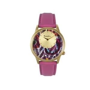 【送料無料】腕時計　ドナゴールドorologio donna braccialini brd 3111pp pelle fucsia gold dorato